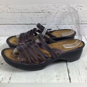 NAOT Concord Strappy Sandals Black leather EU 42